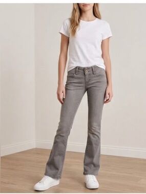 Spoon Jeans Gray Bootcut Pants Sz 1 Juniors
